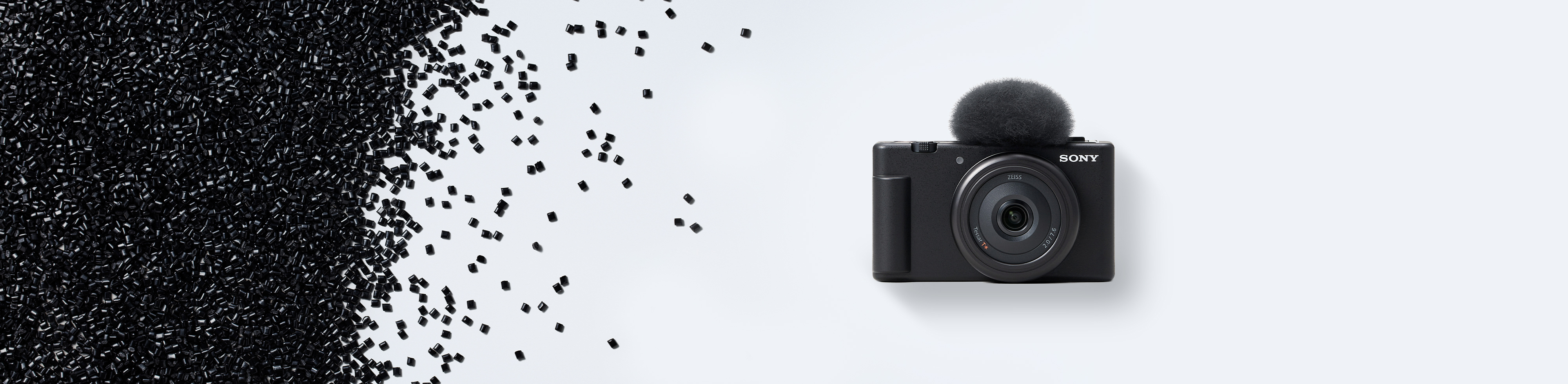 Bilde av resirkulert SORPLAS-plast med ZV-1F