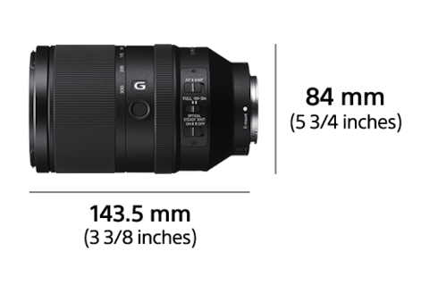 FE 70-300mm F4.5-5.6 G OSS | SEL70300G | Sony Norway