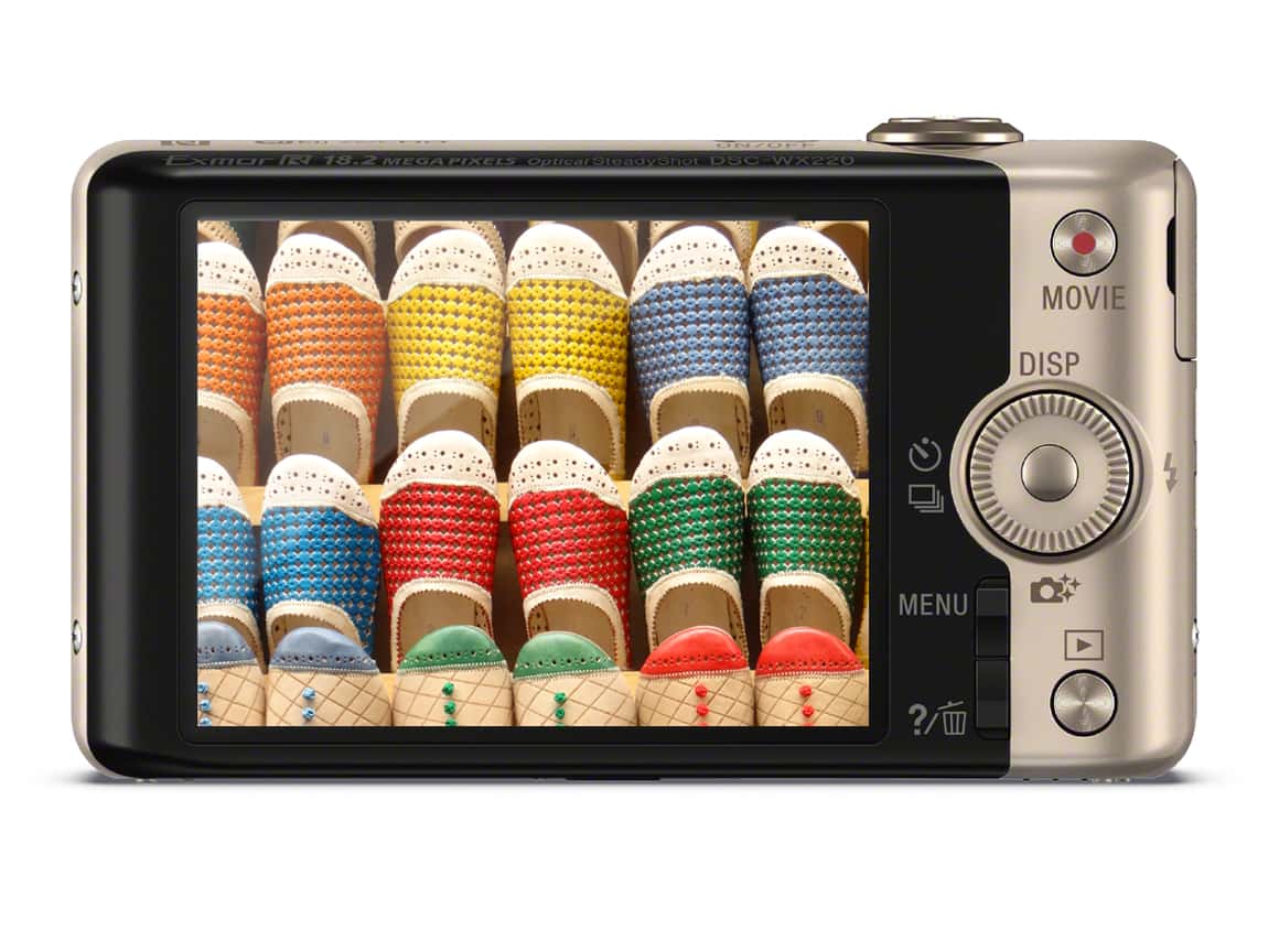 ち*ー様 SONY Cyber-shot DSC-WX220 Lommekamera for Full HD-videoer | Rosa og svart | DSC-WX220 | Sony